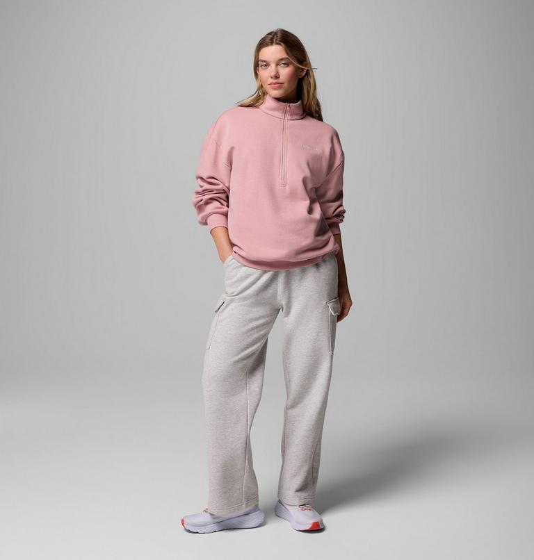 Women's Aldermore Half Zip Sweater, Color: Eraser Pink, image 5