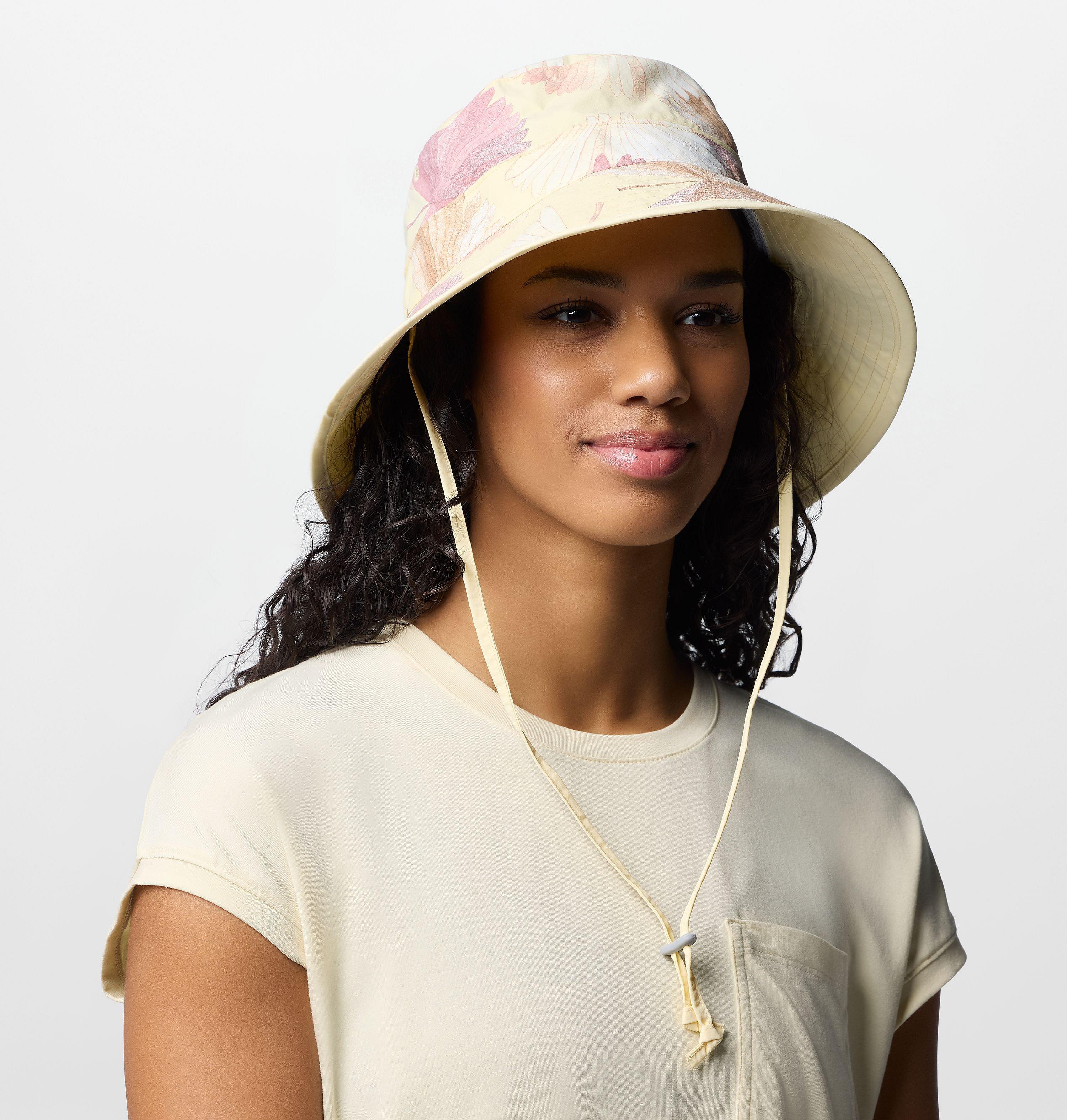 Women's Diamond Crest Printed Sun Hat 2