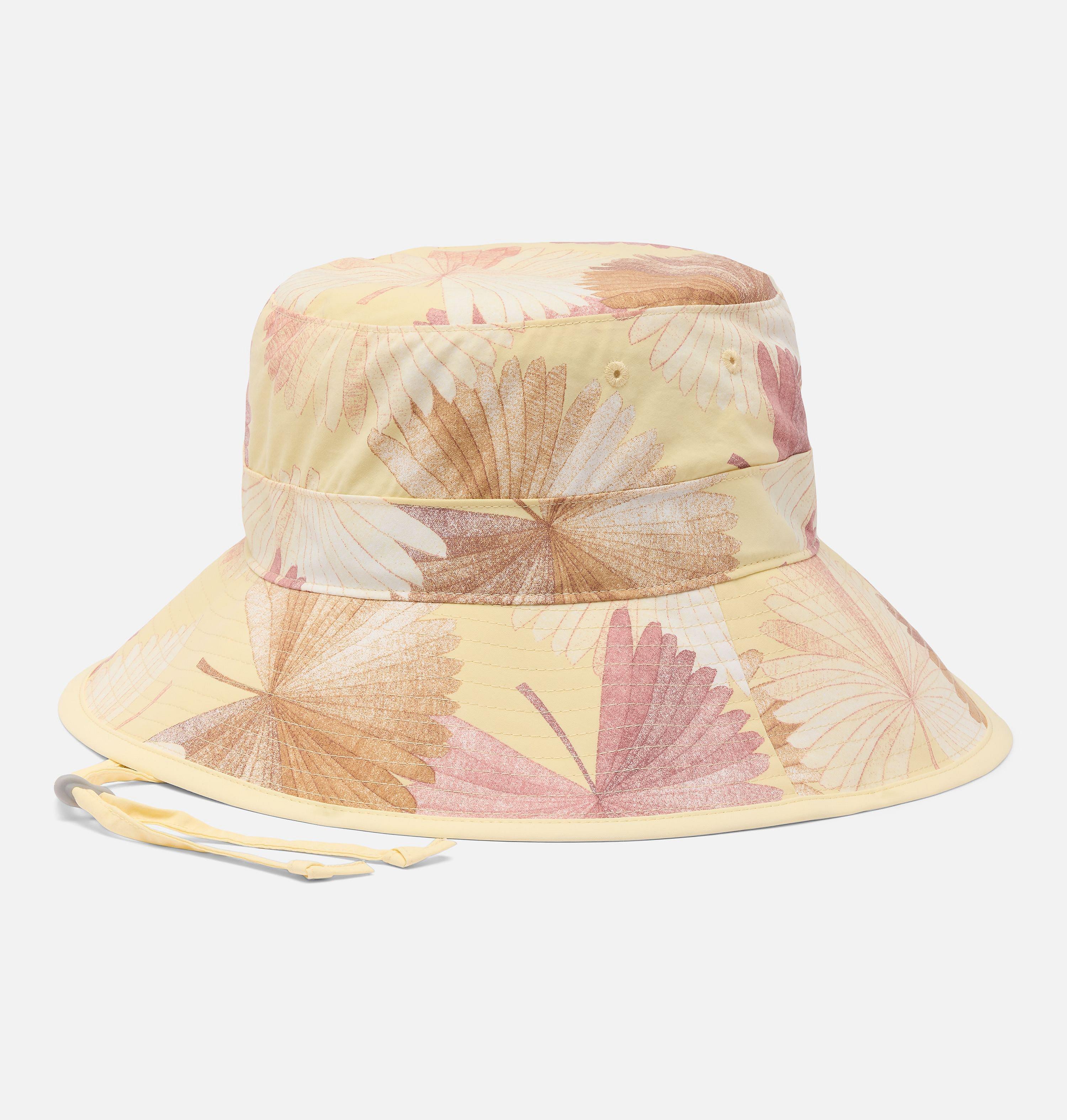 Women's Diamond Crest Printed Sun Hat 1