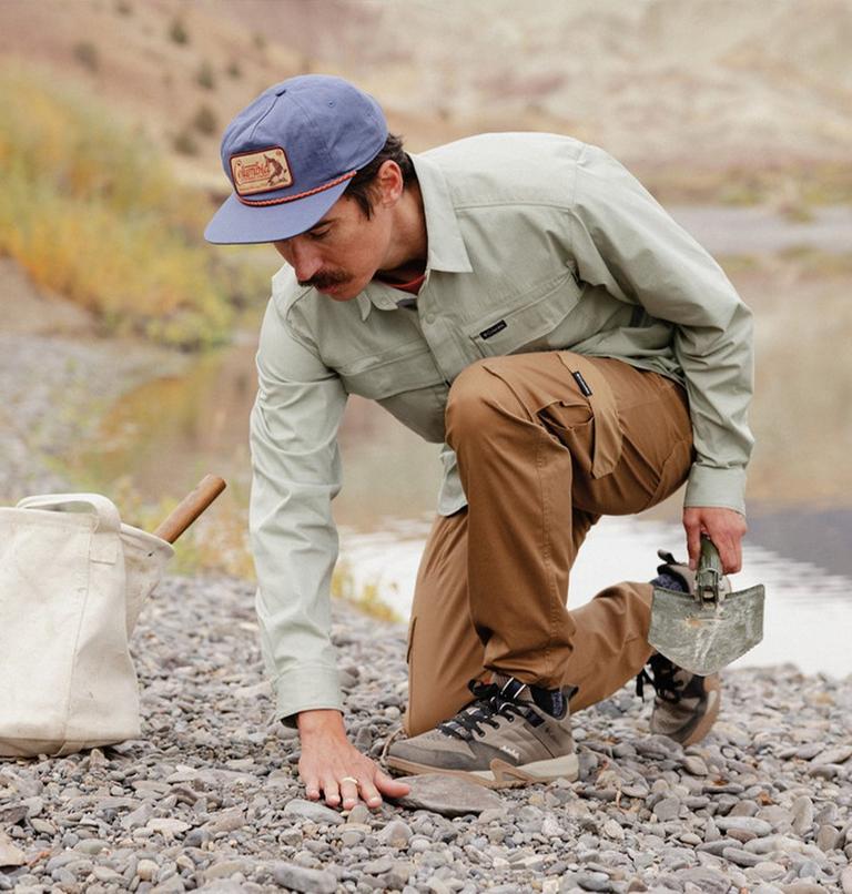 Pantalones cargo de sarga Landroamer para hombre, Color: Delta, image 12