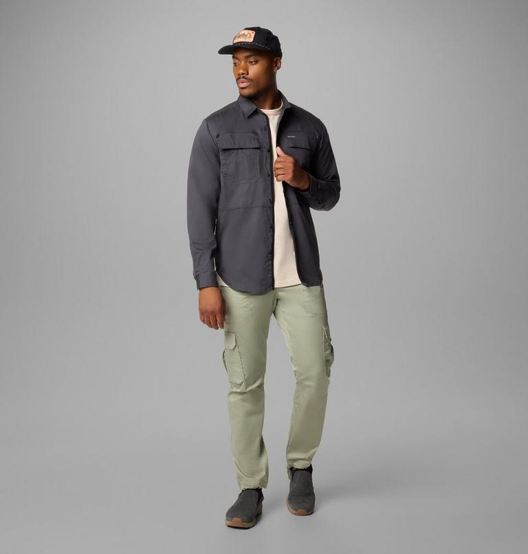 Pantalones cargo de sarga Landroamer para hombre, Color: Safari, image 2