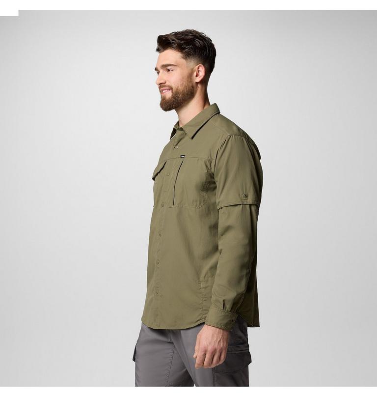Skien Valley Long Sleeve Shirt, Color: Stone Green, image 4
