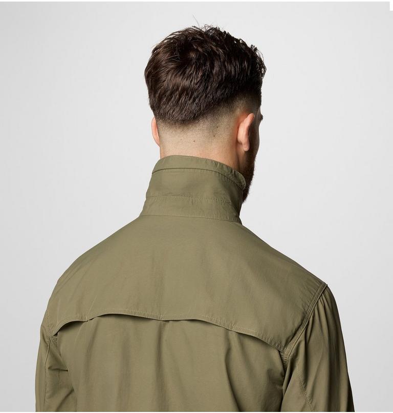 Skien Valley Long Sleeve Shirt, Color: Stone Green, image 6