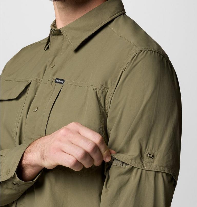 Skien Valley Long Sleeve Shirt, Color: Stone Green, image 7