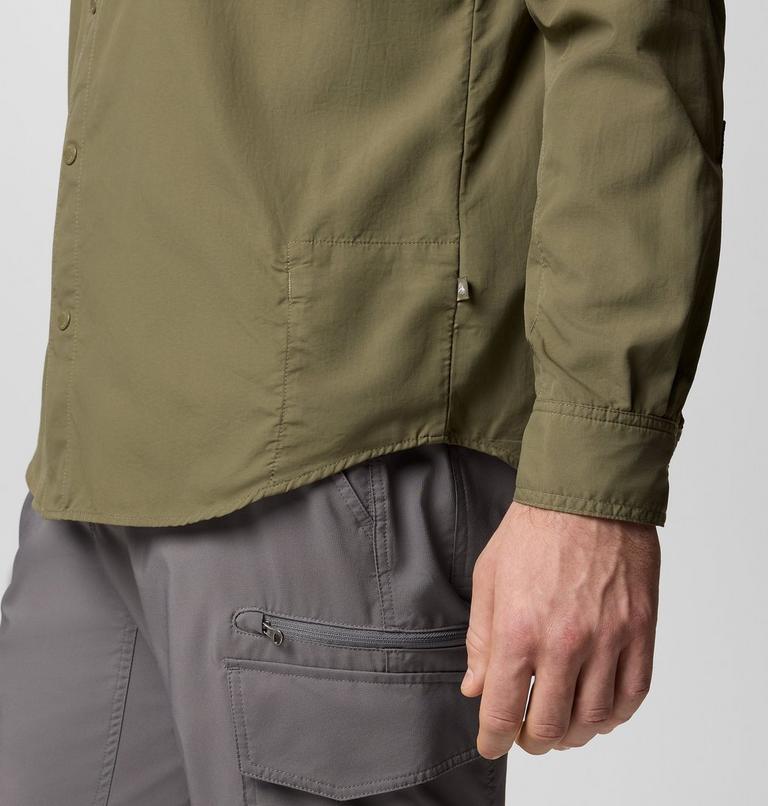Skien Valley Long Sleeve Shirt, Color: Stone Green, image 8