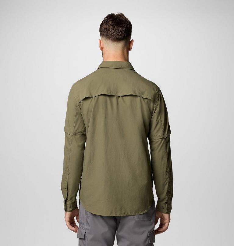 Skien Valley Long Sleeve Shirt, Color: Stone Green, image 3