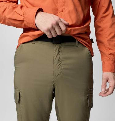 Men's Skien Valley Cargo Hiking Trousers, Color: Stone Green, image 4