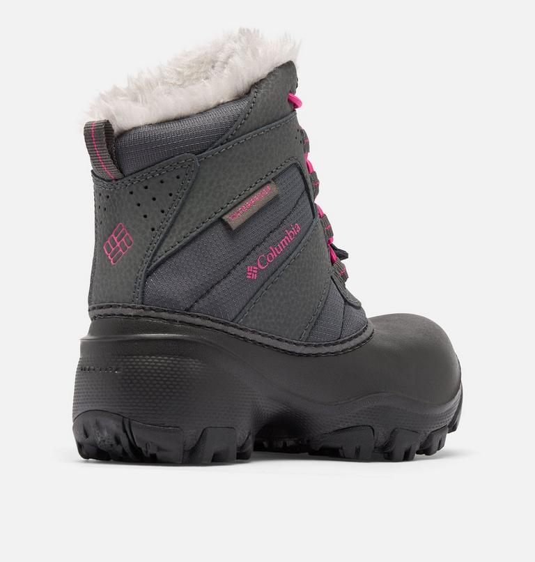 Rope Tow III wasserdichte Winterstiefel für Kleinkinder, Color: Dark Grey, Haute Pink, image 9