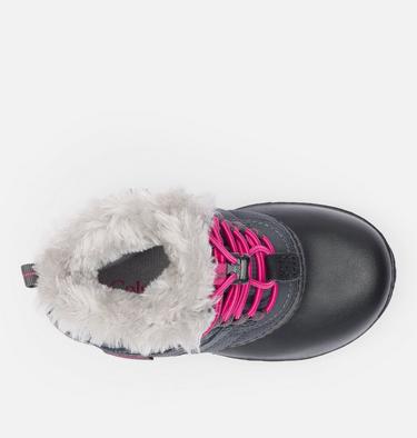 Rope Tow III wasserdichte Winterstiefel für Kleinkinder, Color: Dark Grey, Haute Pink, image 4