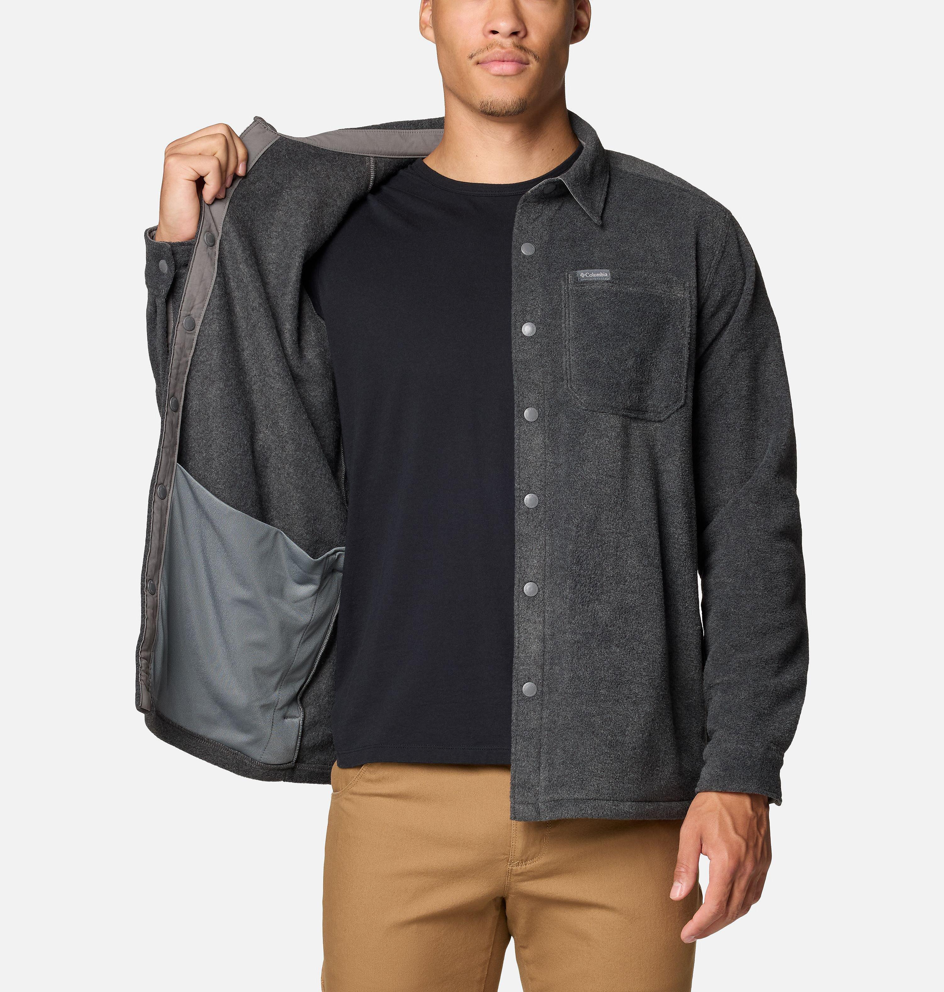Men's Steens Mountain Solid Shirt Jacket | 030 | XXL 5