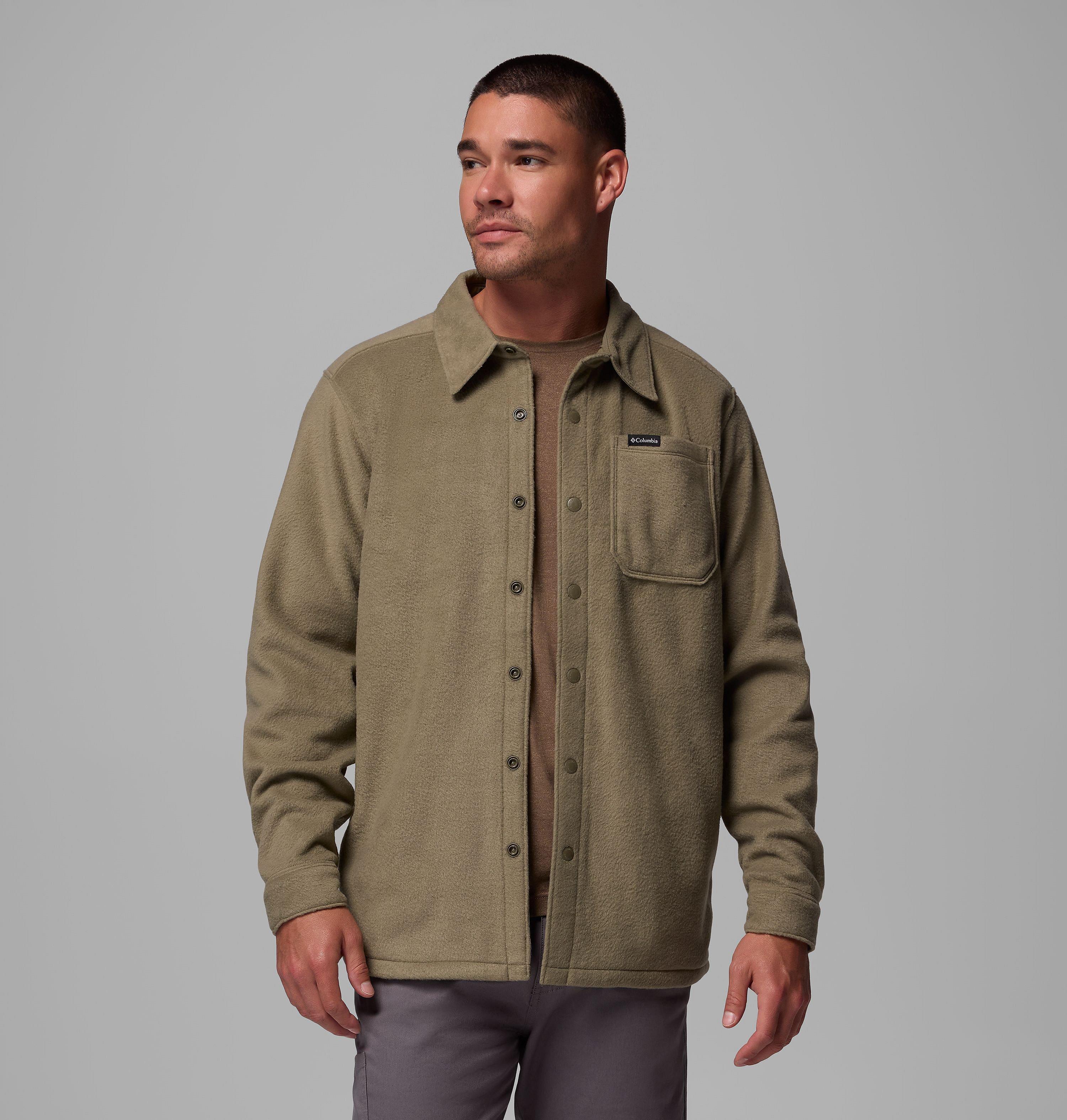 Men's Steens Mountain Solid Shirt Jacket | Columbia