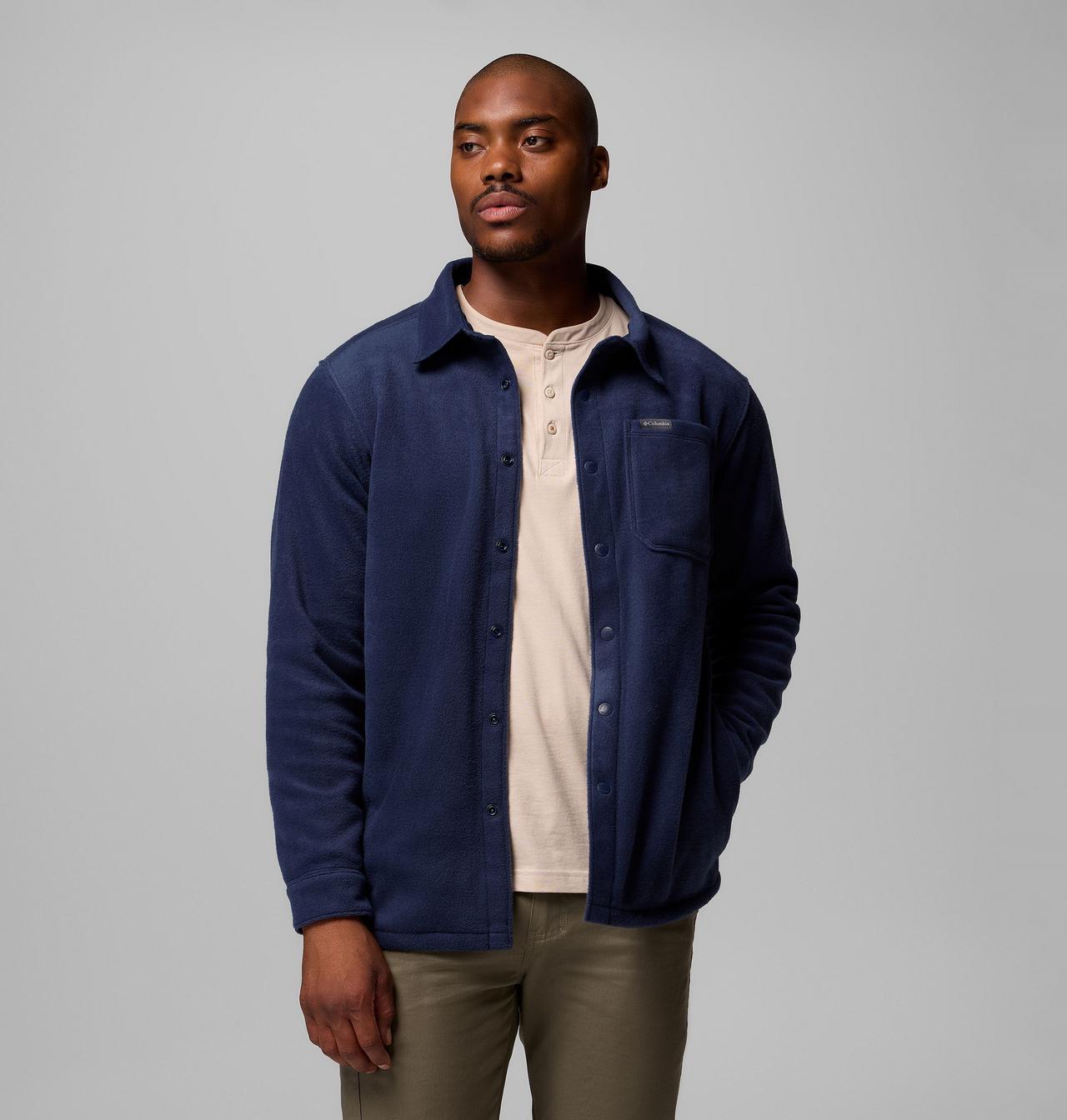 Men's Steens Mountain™ Solid Shirt Jacket 5