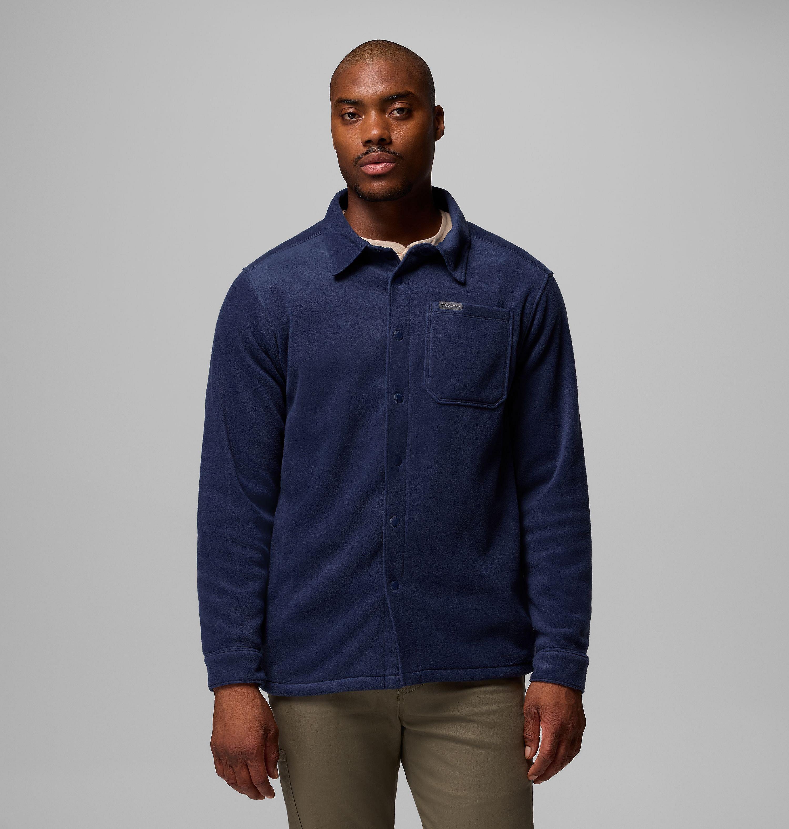 Men's Steens Mountain Solid Shirt Jacket | Columbia