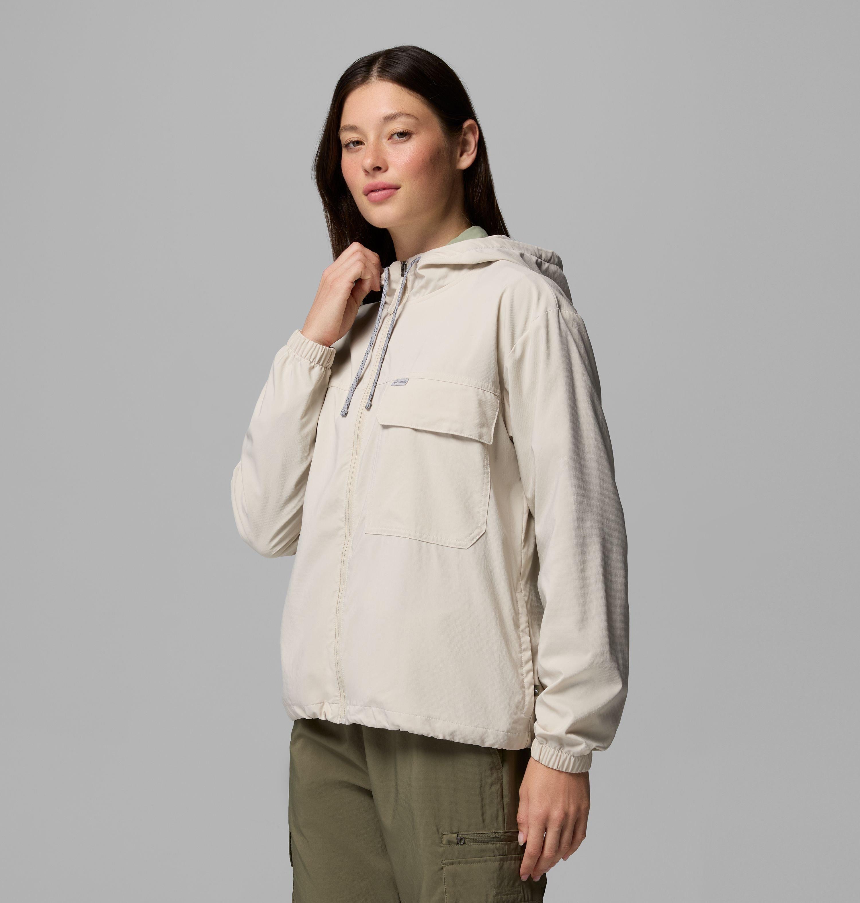 Women's Skien Valley Hooded Long Sleeve Shirt | 278 | L 4