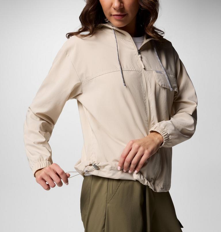 Chaqueta ligera con capucha Skien Valley para mujer, Color: Dark Stone, image 7