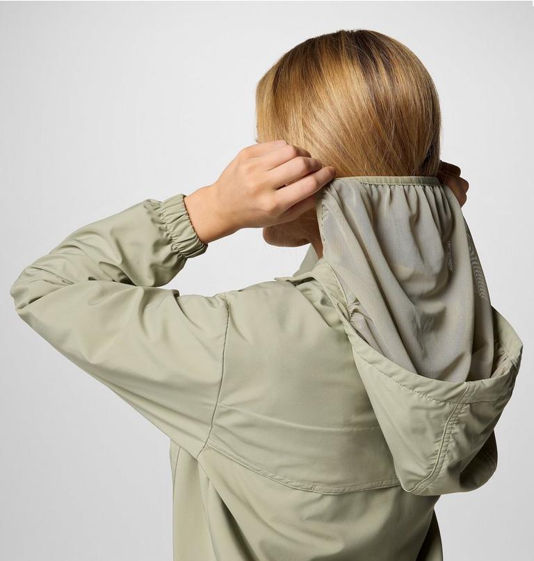 Skien Valley Hooded LS Shirt, Color: Safari, image 6
