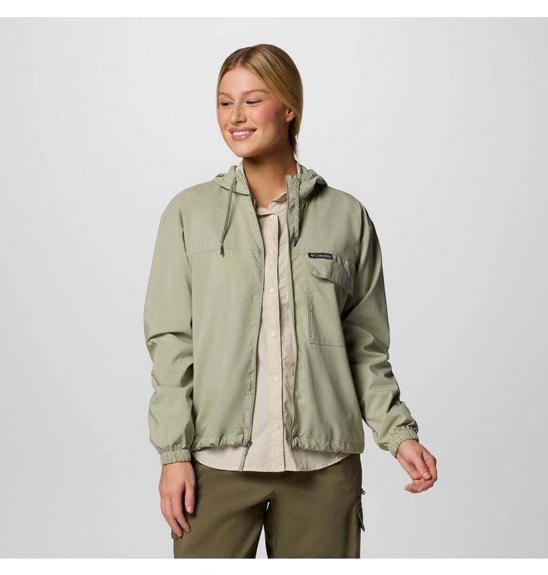 Skien Valley Hooded LS Shirt, Color: Safari, image 8