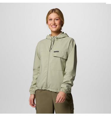 Chaqueta ligera con capucha Skien Valley para mujer, Color: Safari, image 1