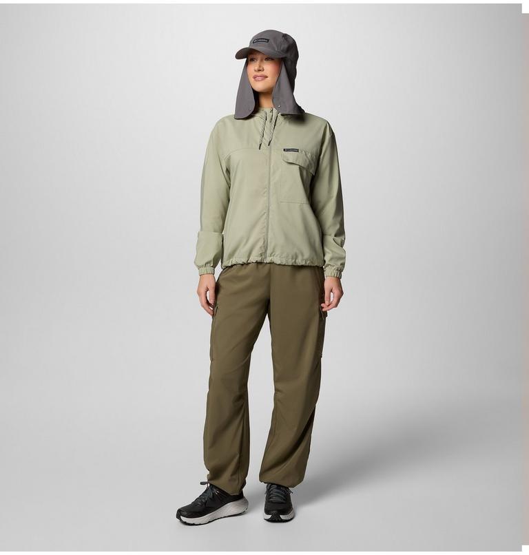Skien Valley Hooded LS Shirt, Color: Safari, image 9