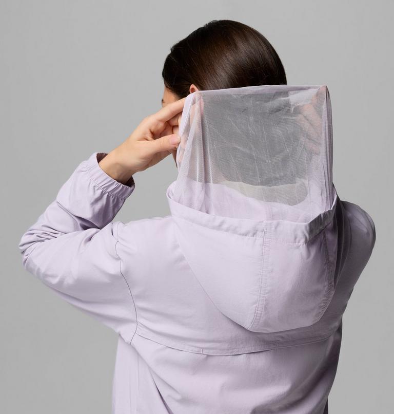 Women's Skien Valley Hooded Light Jacket, Color: Lavender Pearl, image 7