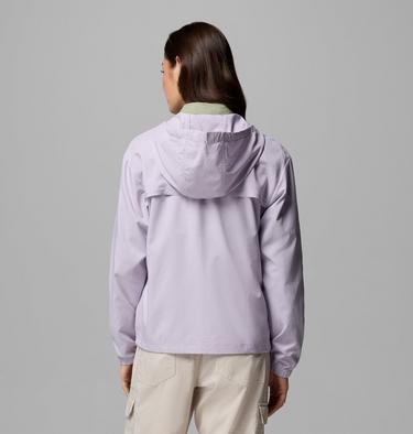 Women's Skien Valley Hooded Light Jacket, Color: Lavender Pearl, image 3
