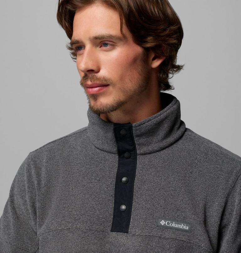 Polaire Semi-boutonn&eacute;e Basin Trail II Homme, Color: Black Heather, image 5