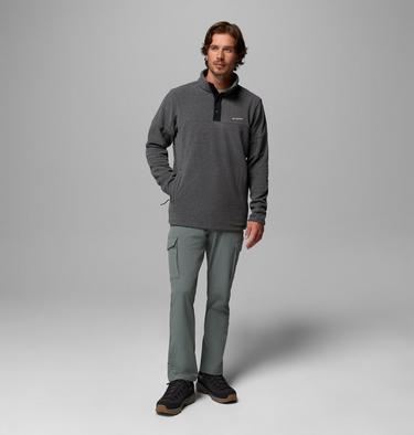 Polaire Semi-boutonn&eacute;e Basin Trail II Homme, Color: Black Heather, image 14