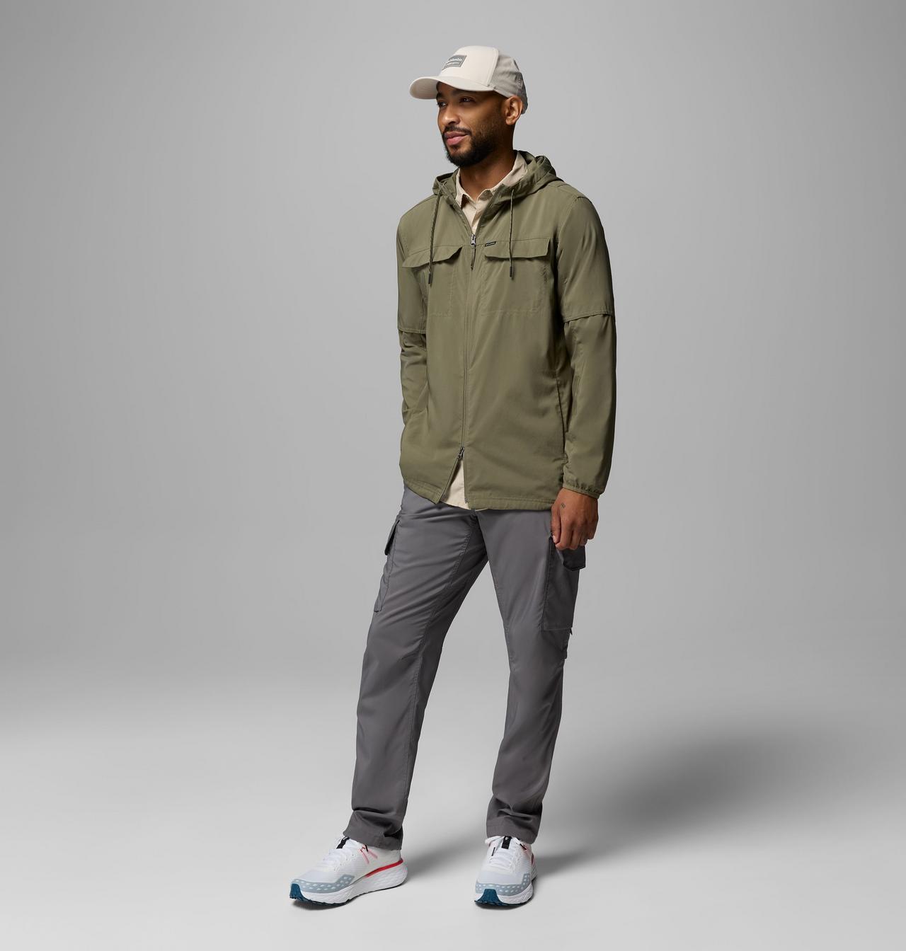 Men's Skien Valley™ Hooded Long Sleeve Shirt | 397 | XL 2