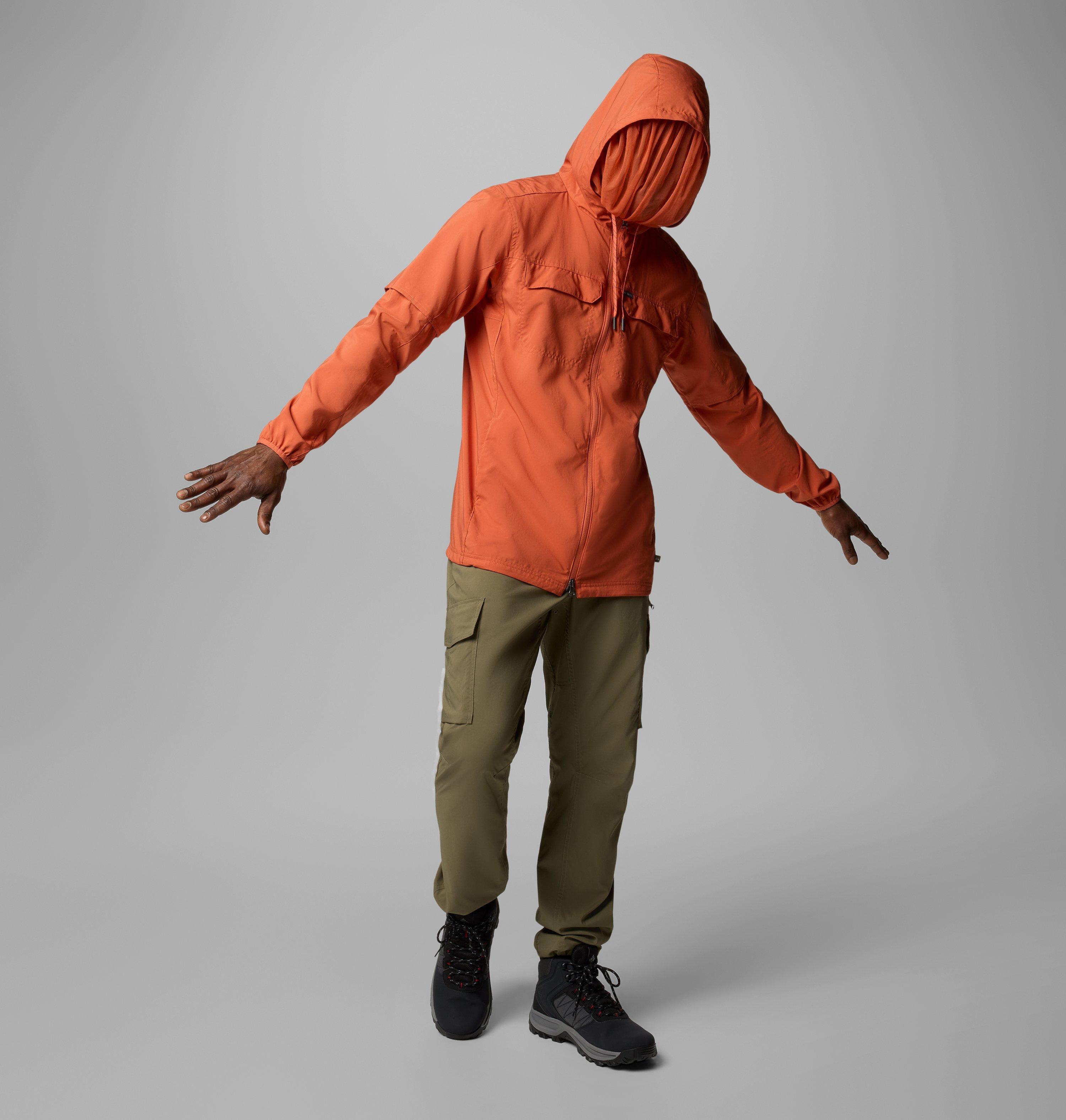 Men's Skien Valley Hooded Long Sleeve Shirt 2