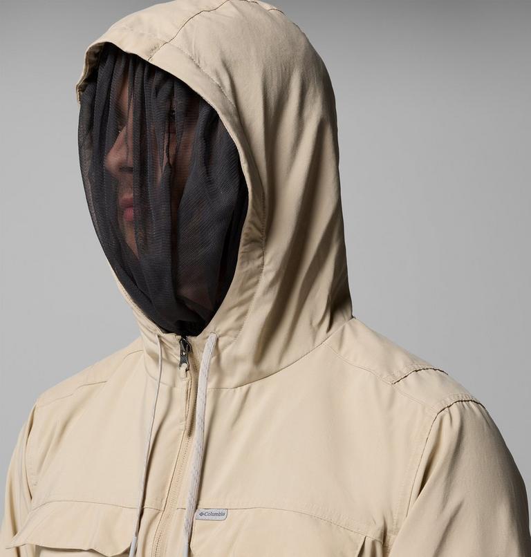 Chaqueta ligera con capucha Skien Valley para hombre, Color: Ancient Fossil, Shark, image 12