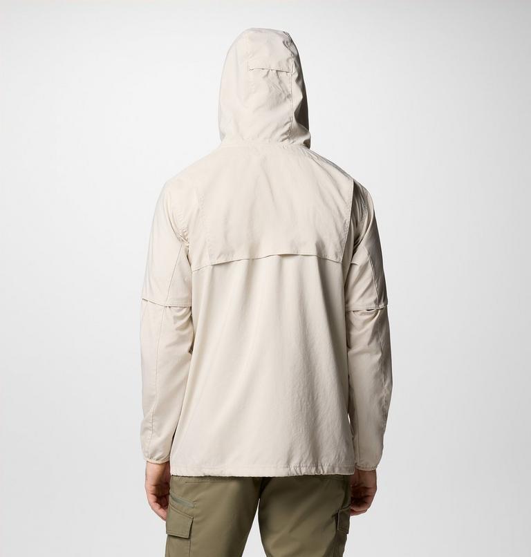 Skien Valley Hooded LS Shirt, Color: Dark Stone, image 2