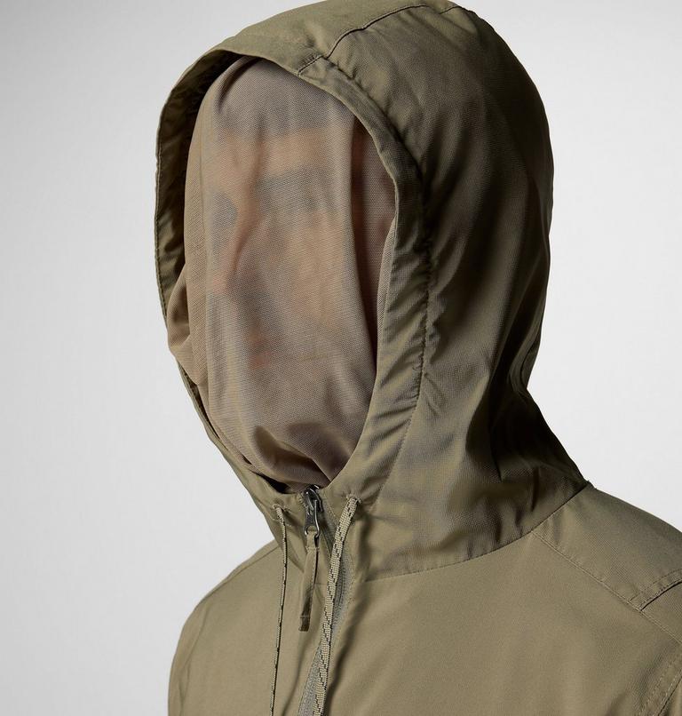 Men's Skien Valley Hooded Light Jacket, Color: Stone Green, image 6