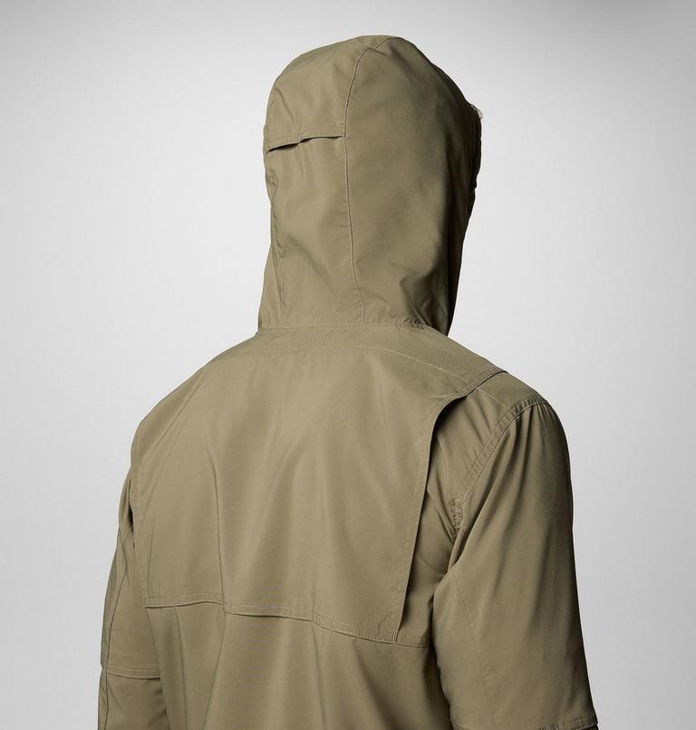 Men's Skien Valley Hooded Light Jacket, Color: Stone Green, image 7