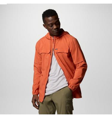 Chaqueta ligera con capucha Skien Valley para hombre, Color: Tuscan, image 3