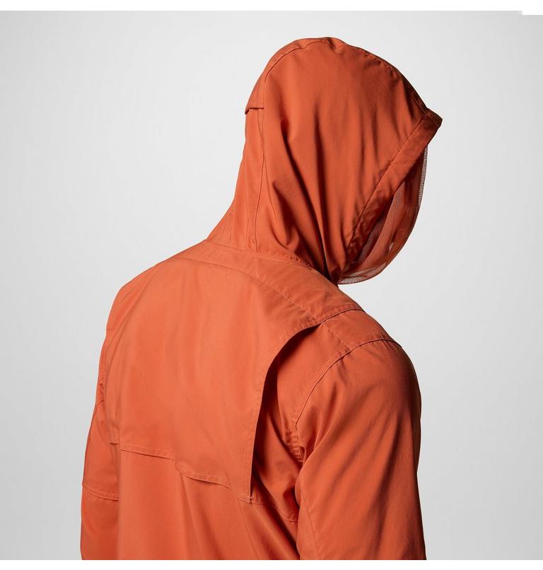 Men's Skien Valley Hooded Light Jacket, Color: Tuscan, image 7