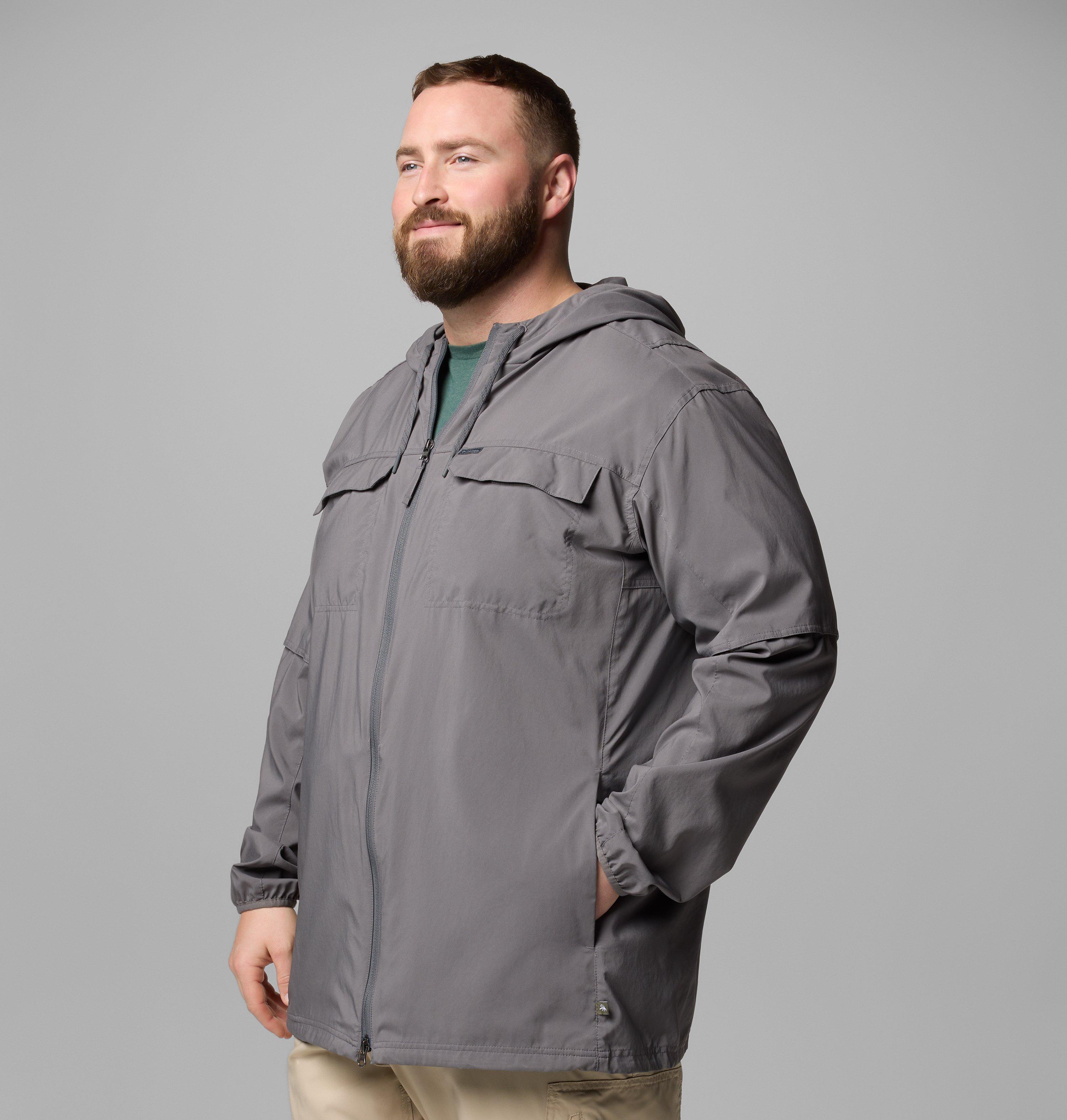Men's Skien Valley™ Hooded Long Sleeve Shirt - Big | 023 | 3X 5