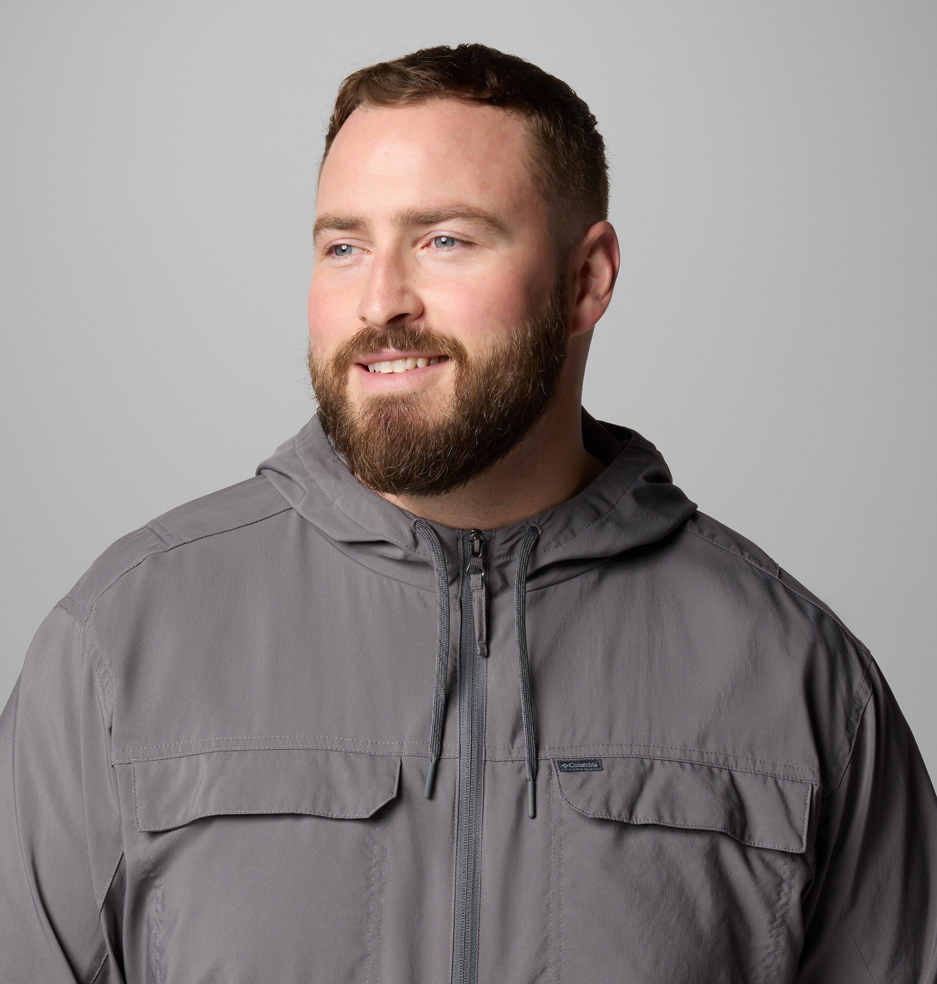 Men's Skien Valley™ Hooded Long Sleeve Shirt - Big | 023 | 3X 6