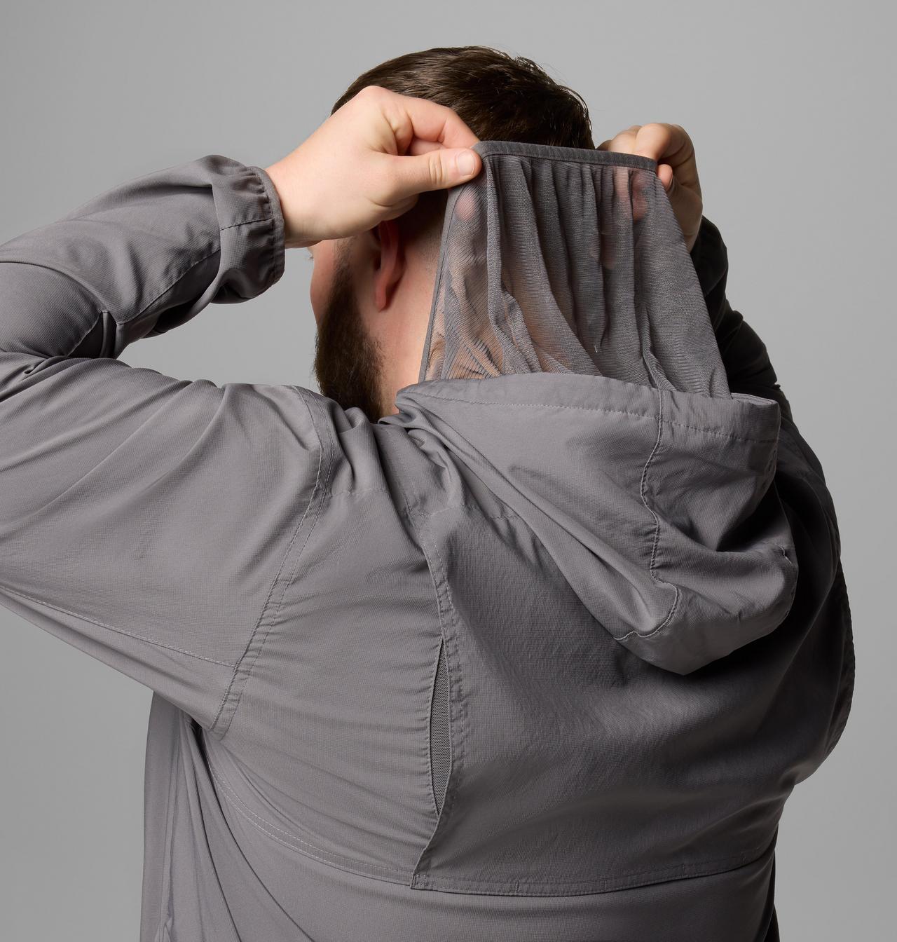 Men's Skien Valley™ Hooded Long Sleeve Shirt - Big 6