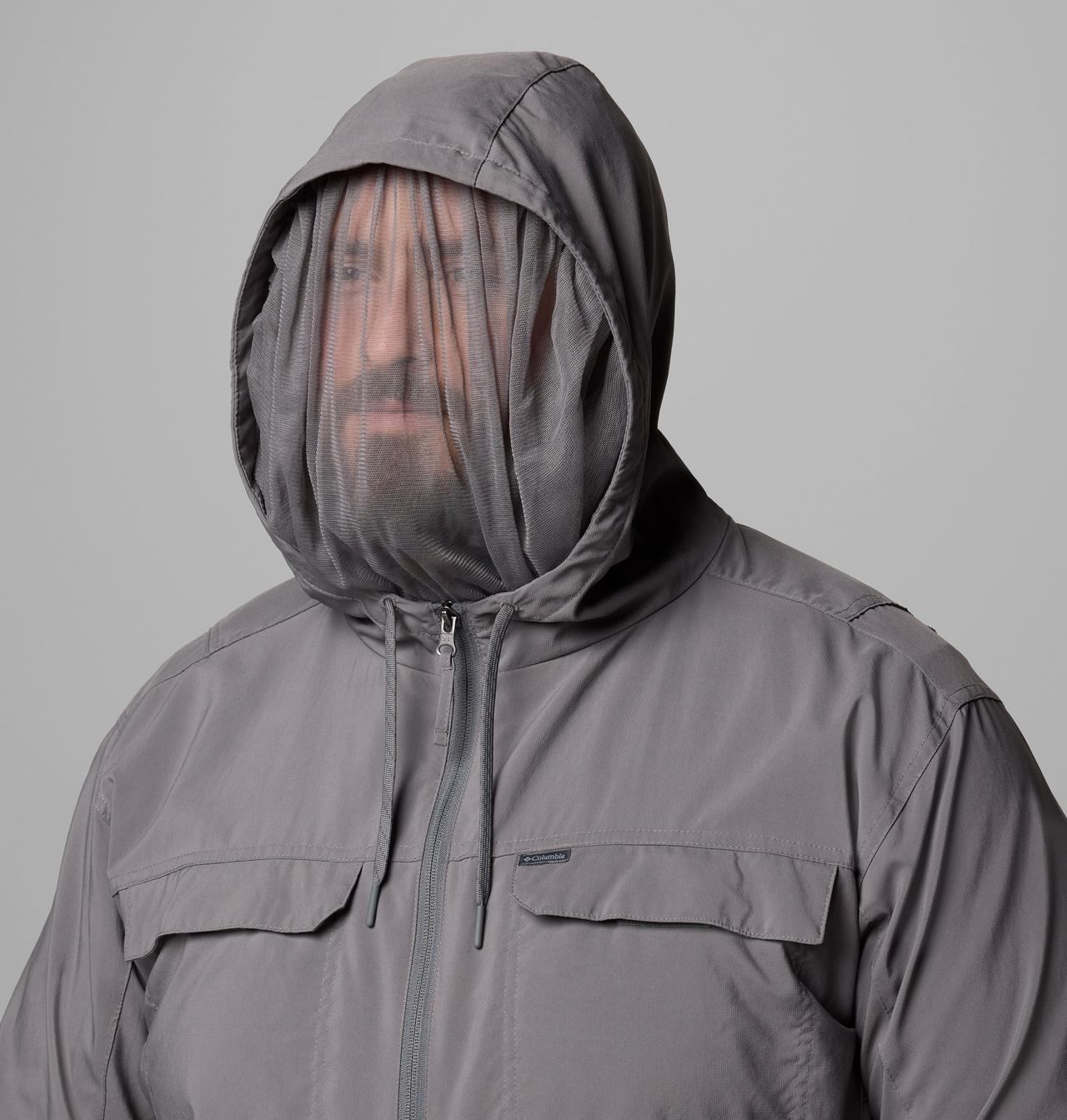 Men's Skien Valley™ Hooded Long Sleeve Shirt - Big 7