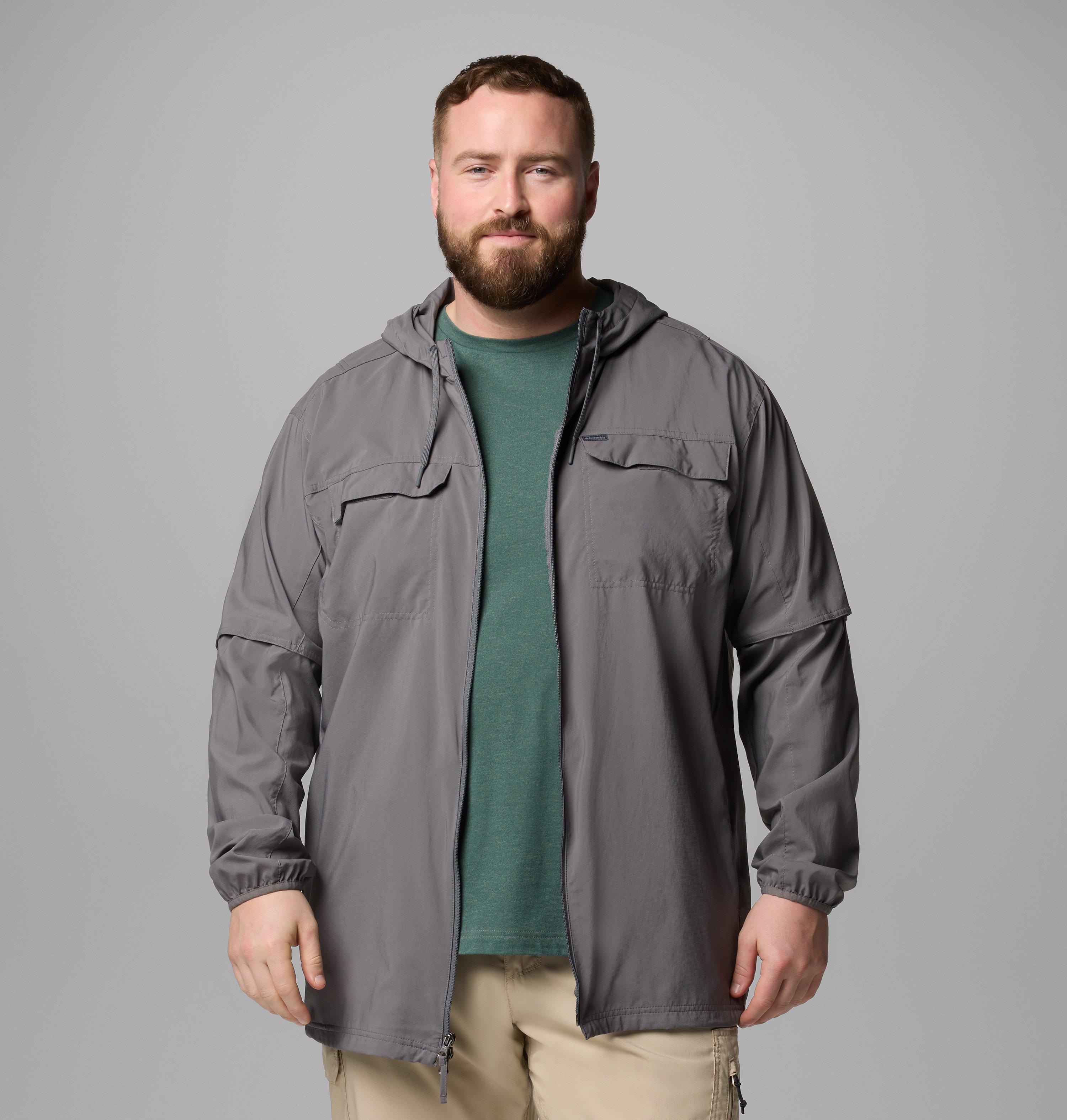 Men's Skien Valley™ Hooded Long Sleeve Shirt - Big | 023 | 3X 12
