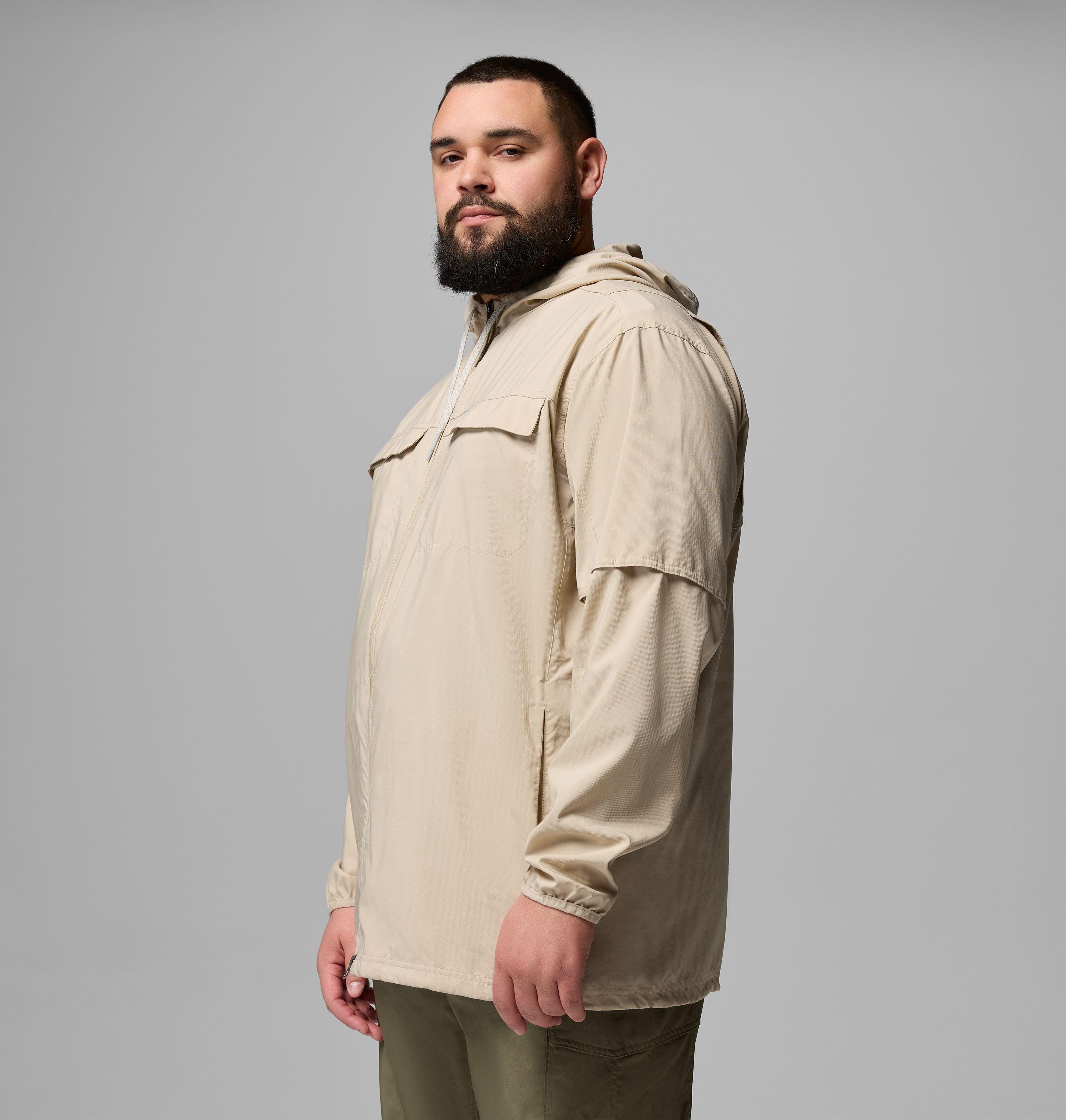 Men's Skien Valley Hooded Long Sleeve Shirt - Big 4