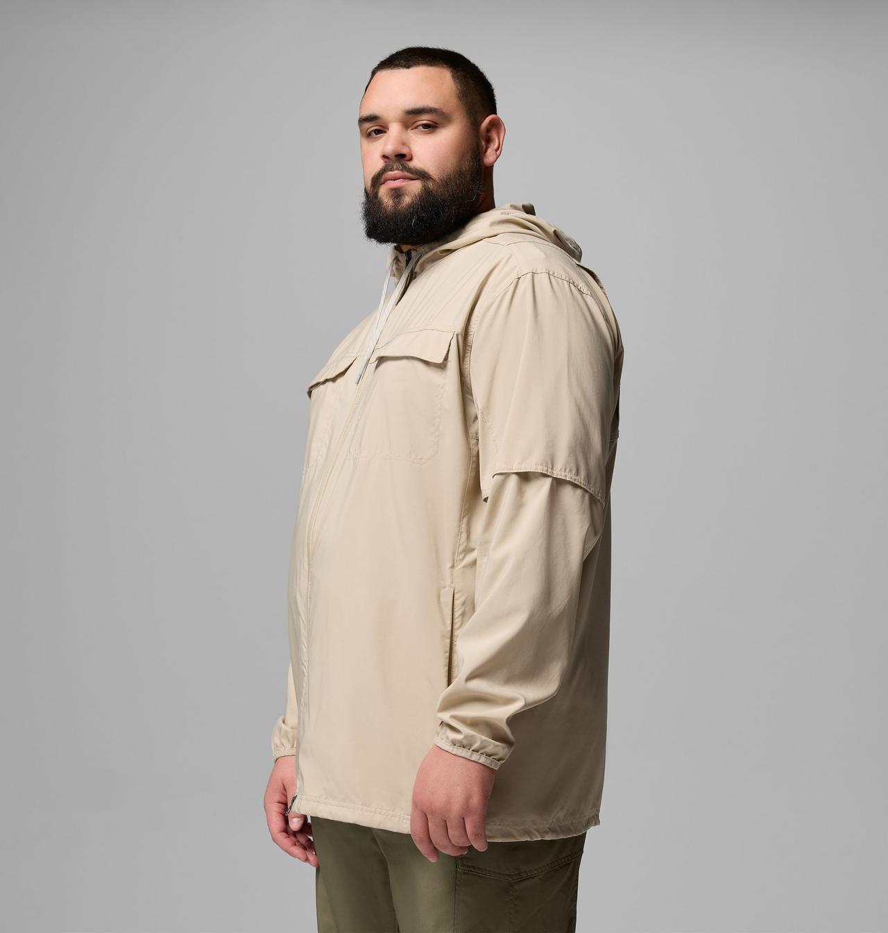 Men's Skien Valley™ Hooded Long Sleeve Shirt - Big 4