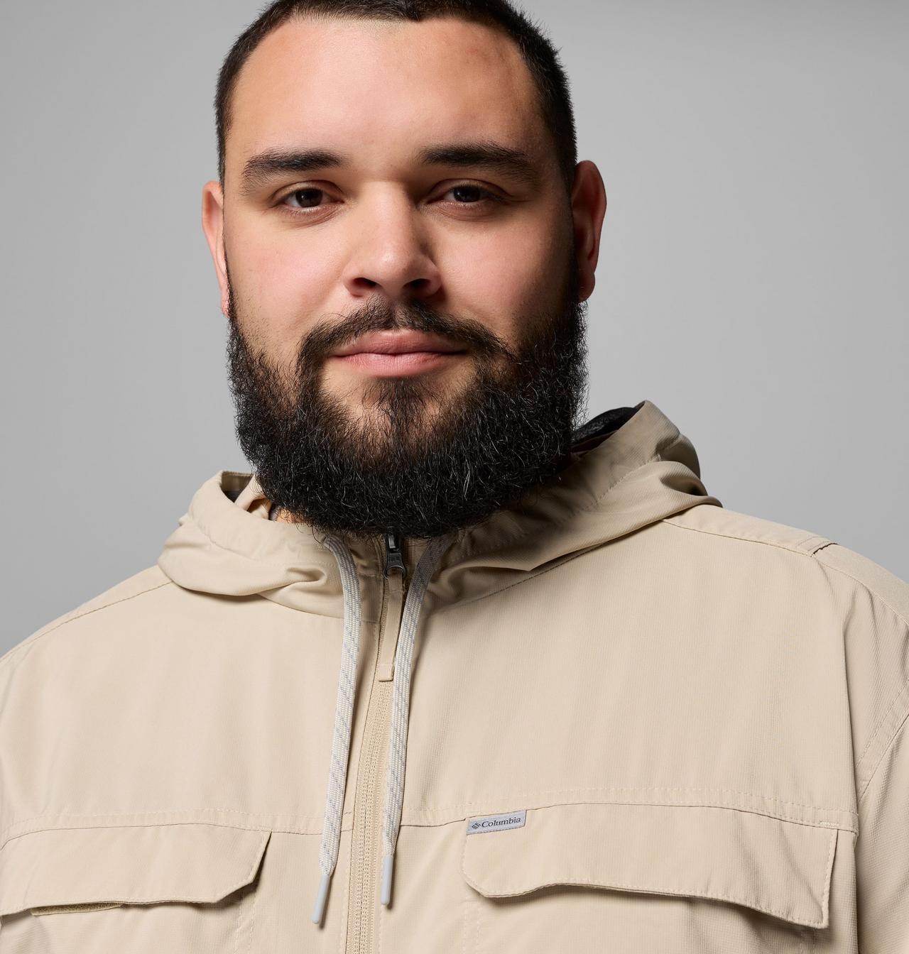 Men's Skien Valley™ Hooded Long Sleeve Shirt - Big 6