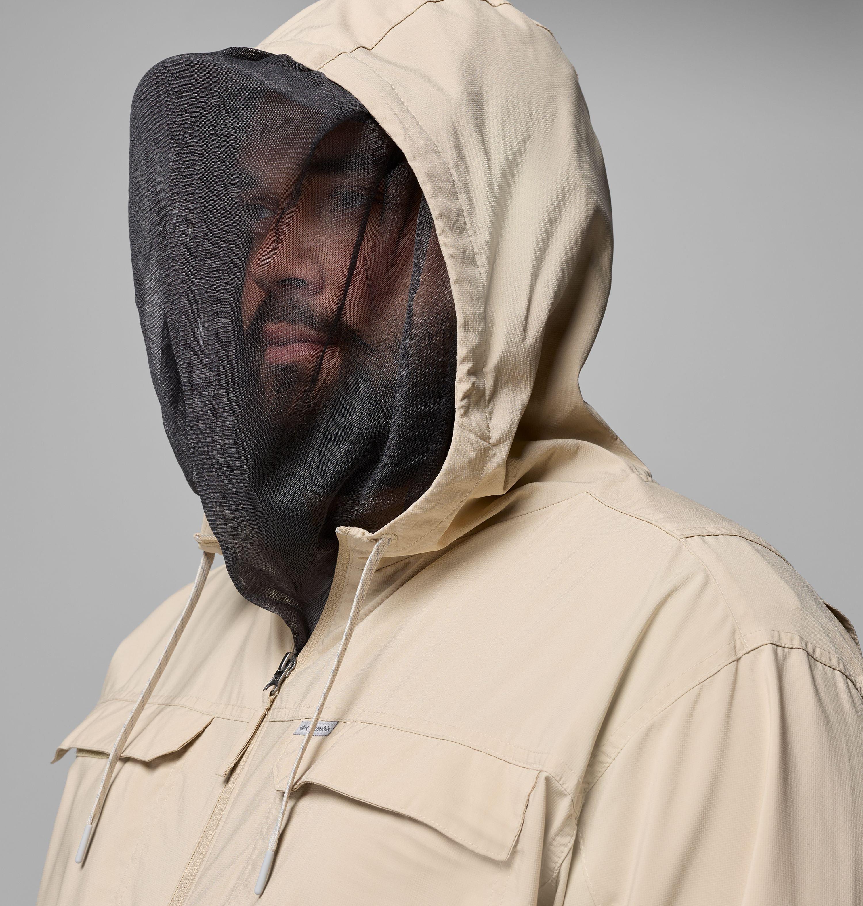 Men's Skien Valley Hooded Long Sleeve Shirt - Big 7