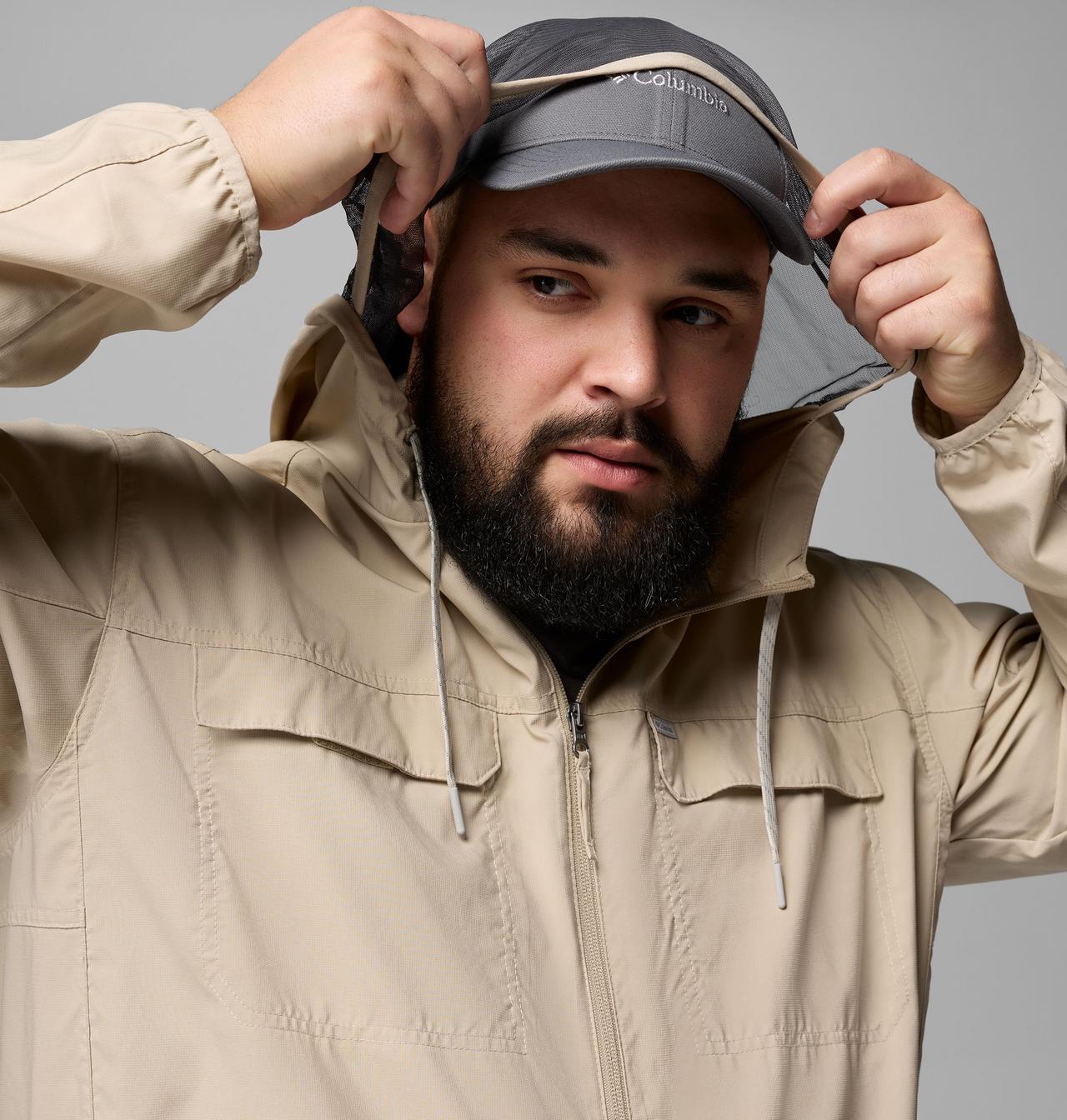 Men's Skien Valley™ Hooded Long Sleeve Shirt - Big 8