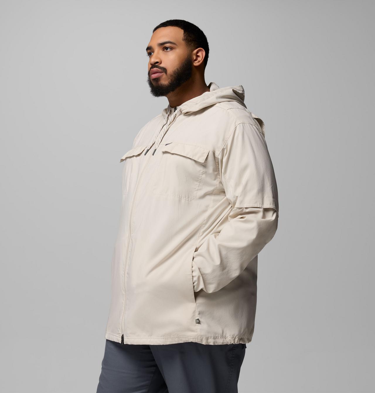 Men's Skien Valley™ Hooded Long Sleeve Shirt - Big 4