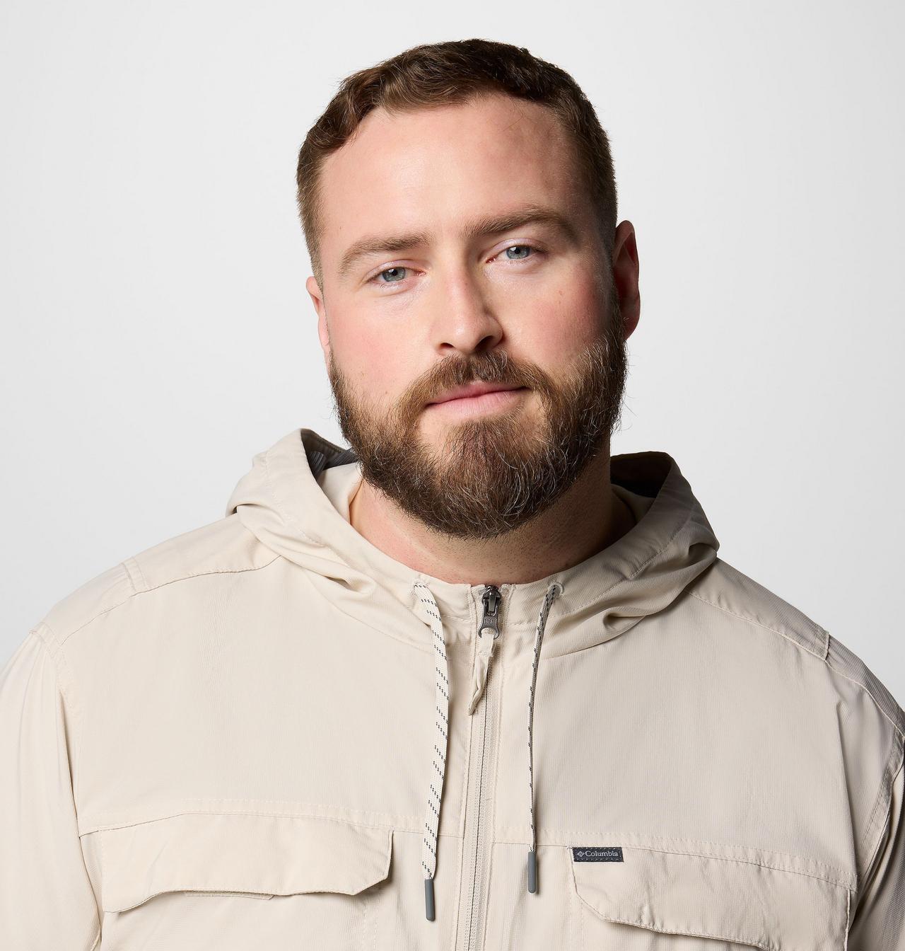 Men's Skien Valley™ Hooded Long Sleeve Shirt - Big 6