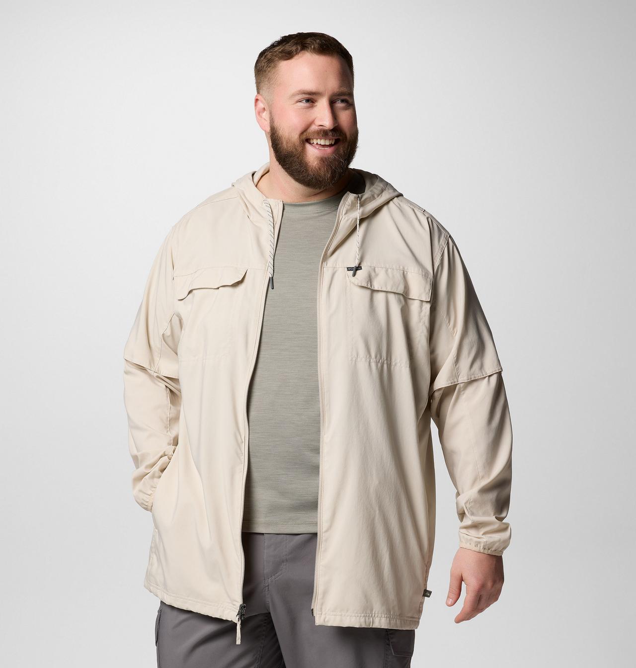 Men's Skien Valley™ Hooded Long Sleeve Shirt - Big 11