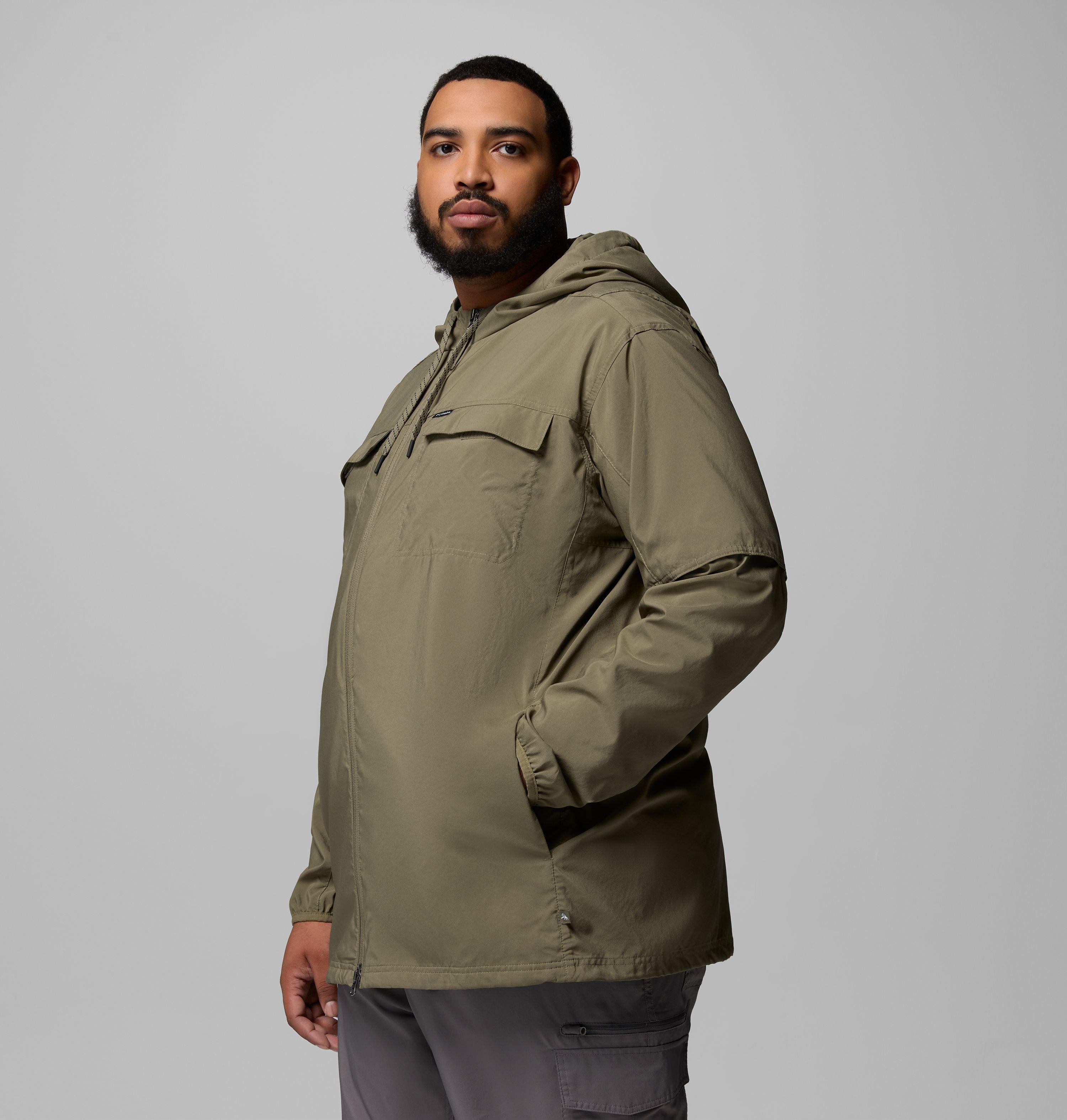 Men's Skien Valley™ Hooded Long Sleeve Shirt - Big | 397 | 3X 4