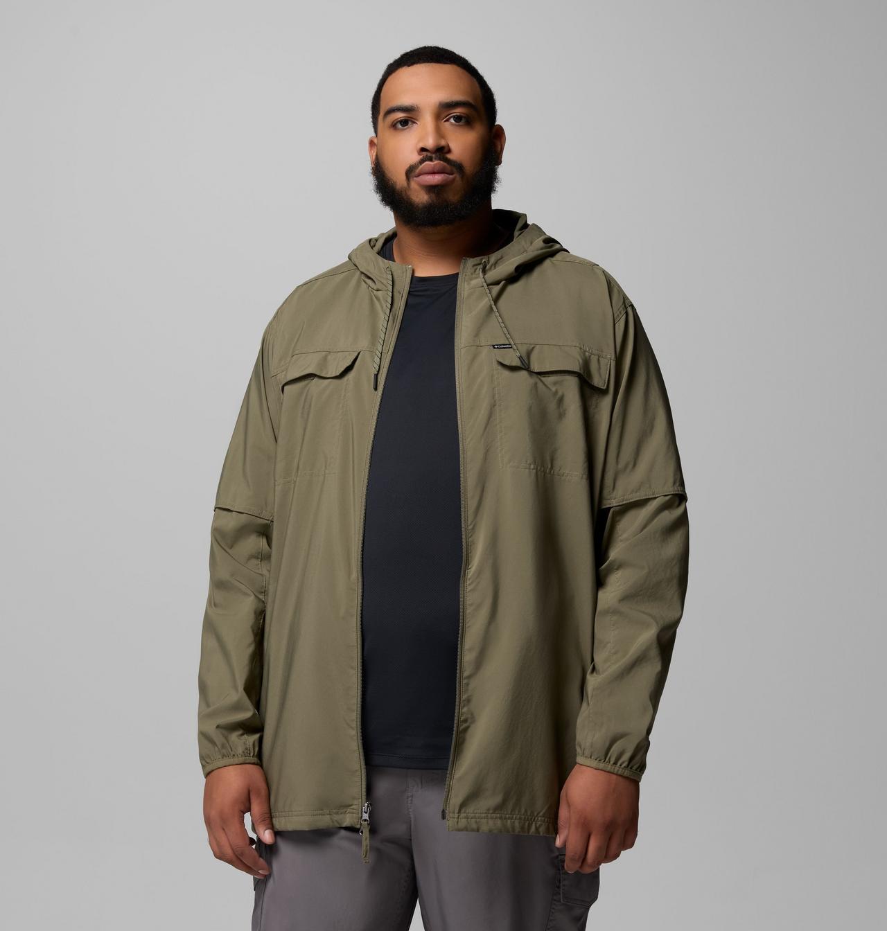 Men's Skien Valley™ Hooded Long Sleeve Shirt - Big | 397 | 2X 5